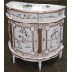 Commode chinoise laquée blanc
