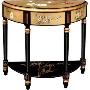 grande console chinoise laque style ancien
