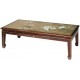 Table chinoise basse laque d'or